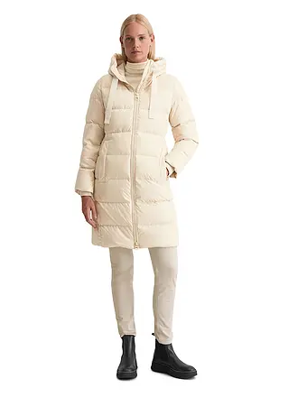 MARC O'POLO | Daunensteppmantel | creme